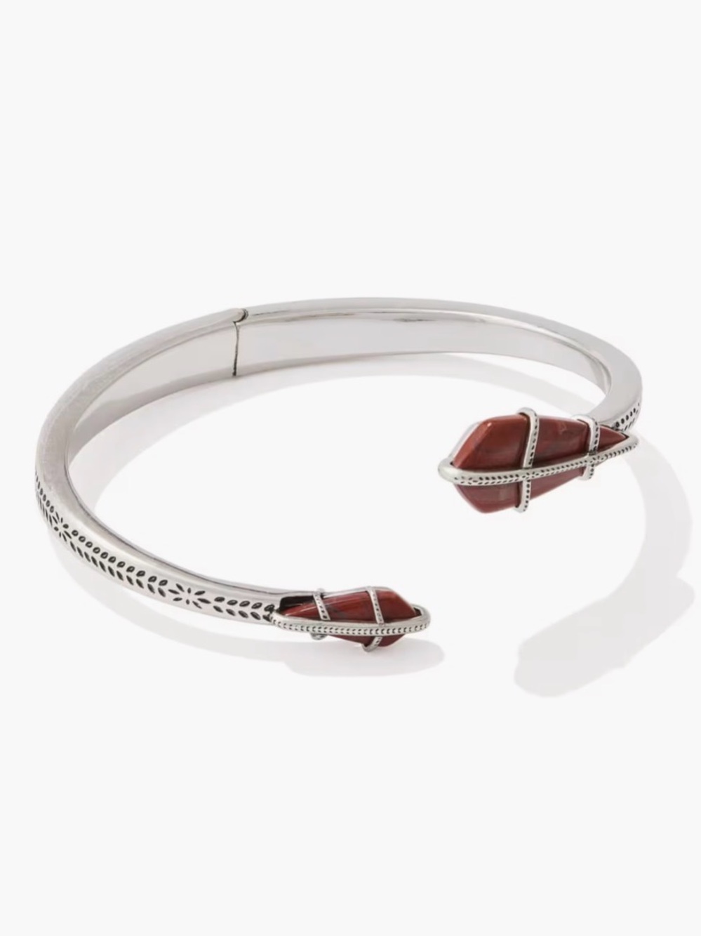 Kendra Scott Yellow Rose Trinity Vintage Silver Cuff Bracelet